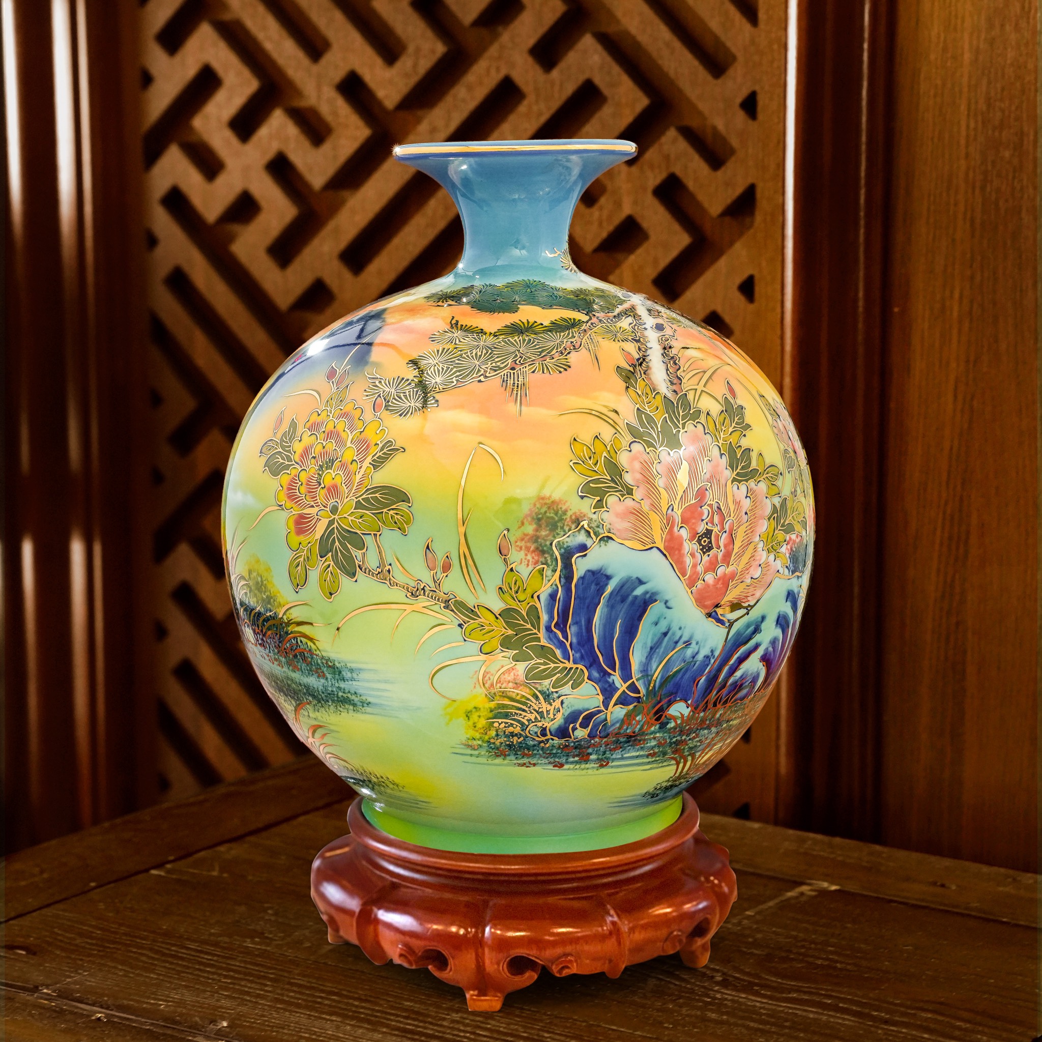 Giới thiệu sản phẩm Bình Hút Lộc Họa Kỹ 3D mới nhà Quang Hậu Ceramic 92 Binh hut loc hoa ky 3D Doc ban Quang Hau Ceramic 14