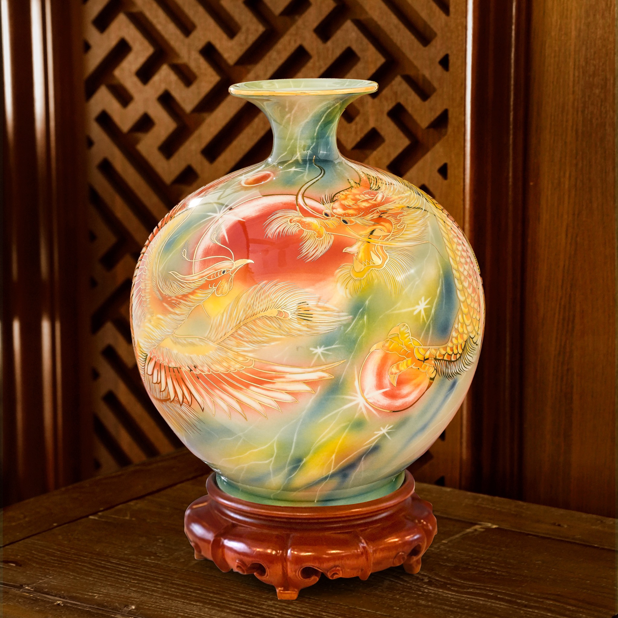 Giới thiệu sản phẩm Bình Hút Lộc Họa Kỹ 3D mới nhà Quang Hậu Ceramic 91 Binh hut loc hoa ky 3D Doc ban Quang Hau Ceramic 15