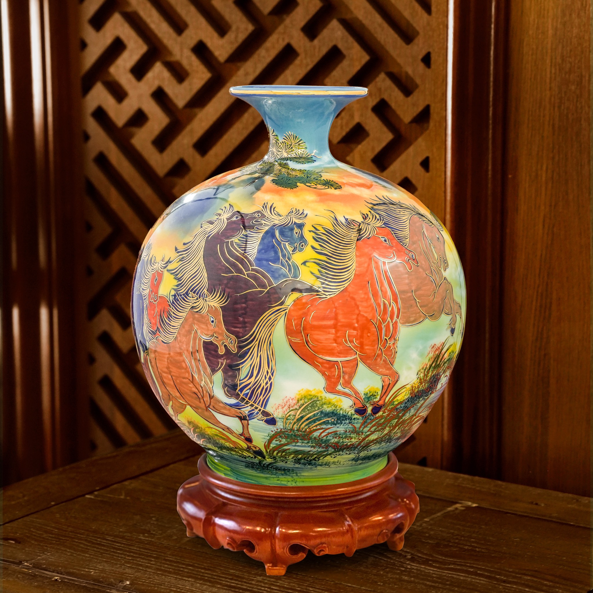 Giới thiệu sản phẩm Bình Hút Lộc Họa Kỹ 3D mới nhà Quang Hậu Ceramic 90 Binh hut loc hoa ky 3D Doc ban Quang Hau Ceramic 16