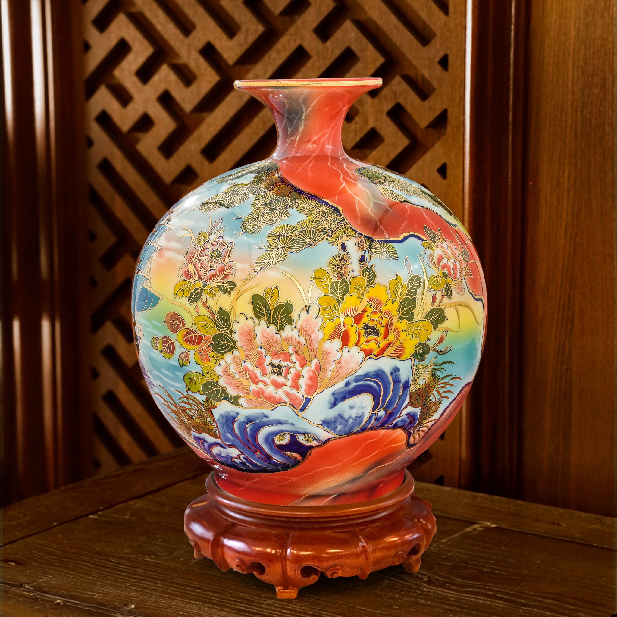 Giới thiệu sản phẩm Bình Hút Lộc Họa Kỹ 3D mới nhà Quang Hậu Ceramic 85 Binh hut loc hoa ky 3D Doc ban Quang Hau Ceramic 21