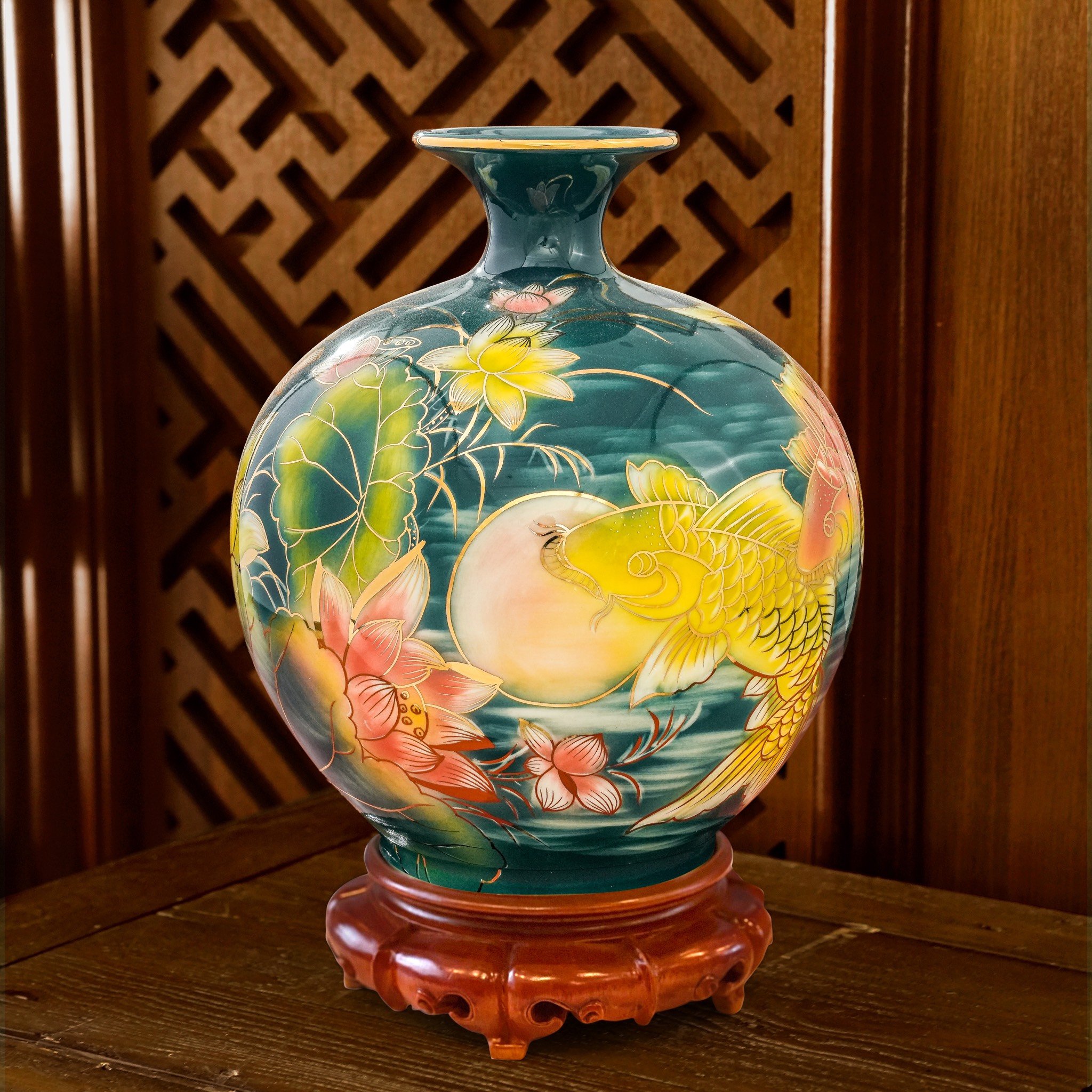 Giới thiệu sản phẩm Bình Hút Lộc Họa Kỹ 3D mới nhà Quang Hậu Ceramic 78 Binh hut loc hoa ky 3D Doc ban Quang Hau Ceramic 28
