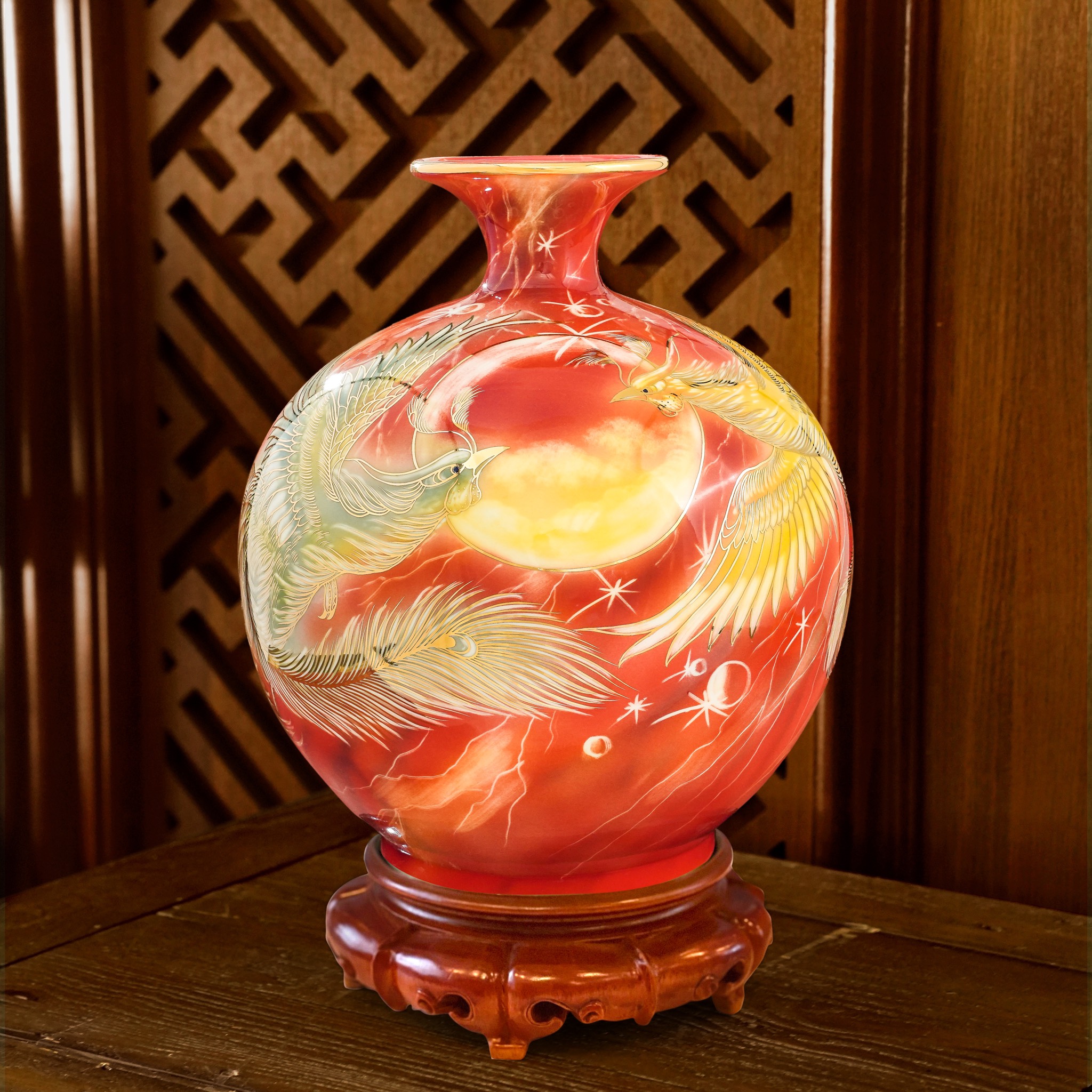 Giới thiệu sản phẩm Bình Hút Lộc Họa Kỹ 3D mới nhà Quang Hậu Ceramic 102 Binh hut loc hoa ky 3D Doc ban Quang Hau Ceramic 4