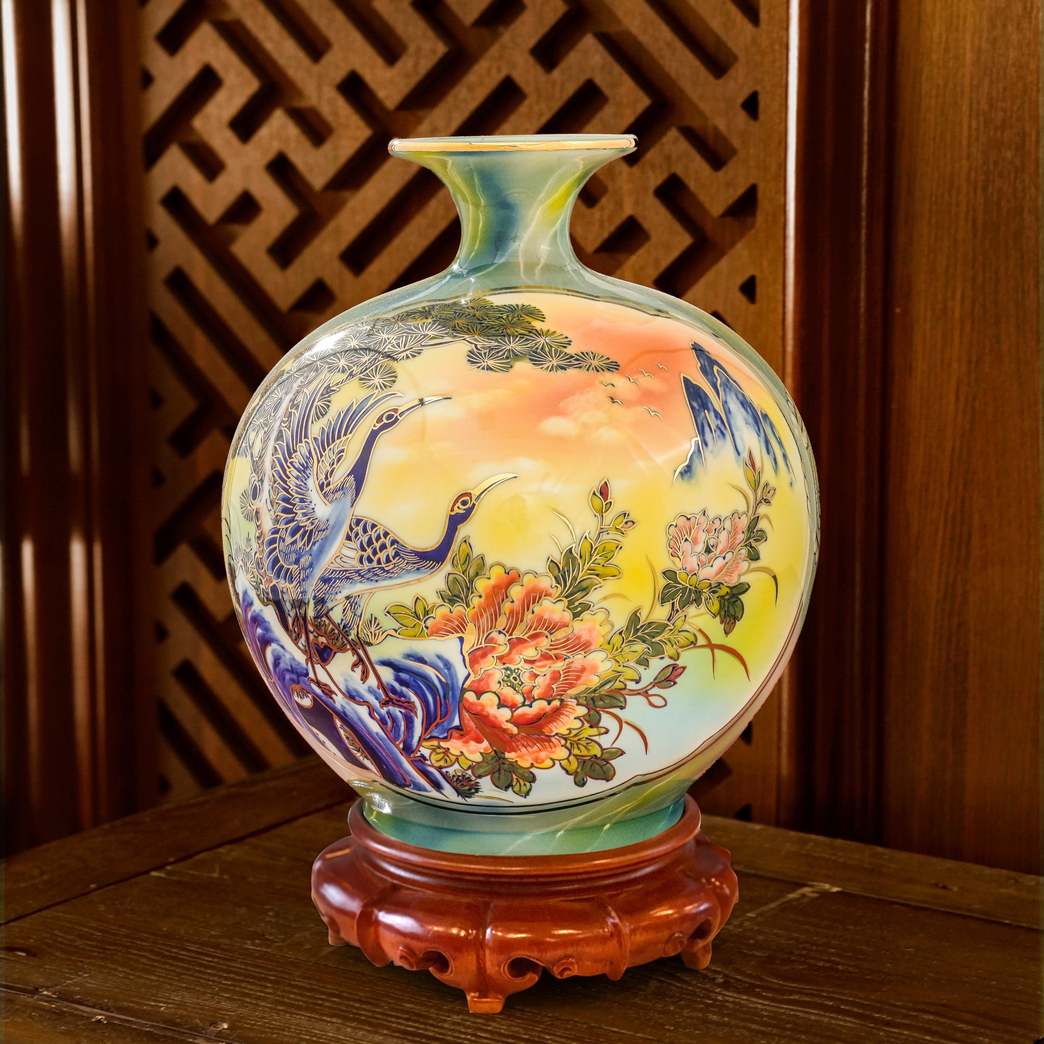 Giới thiệu sản phẩm Bình Hút Lộc Họa Kỹ 3D mới nhà Quang Hậu Ceramic 59 Binh hut loc hoa ky 3D Doc ban Quang Hau Ceramic 47