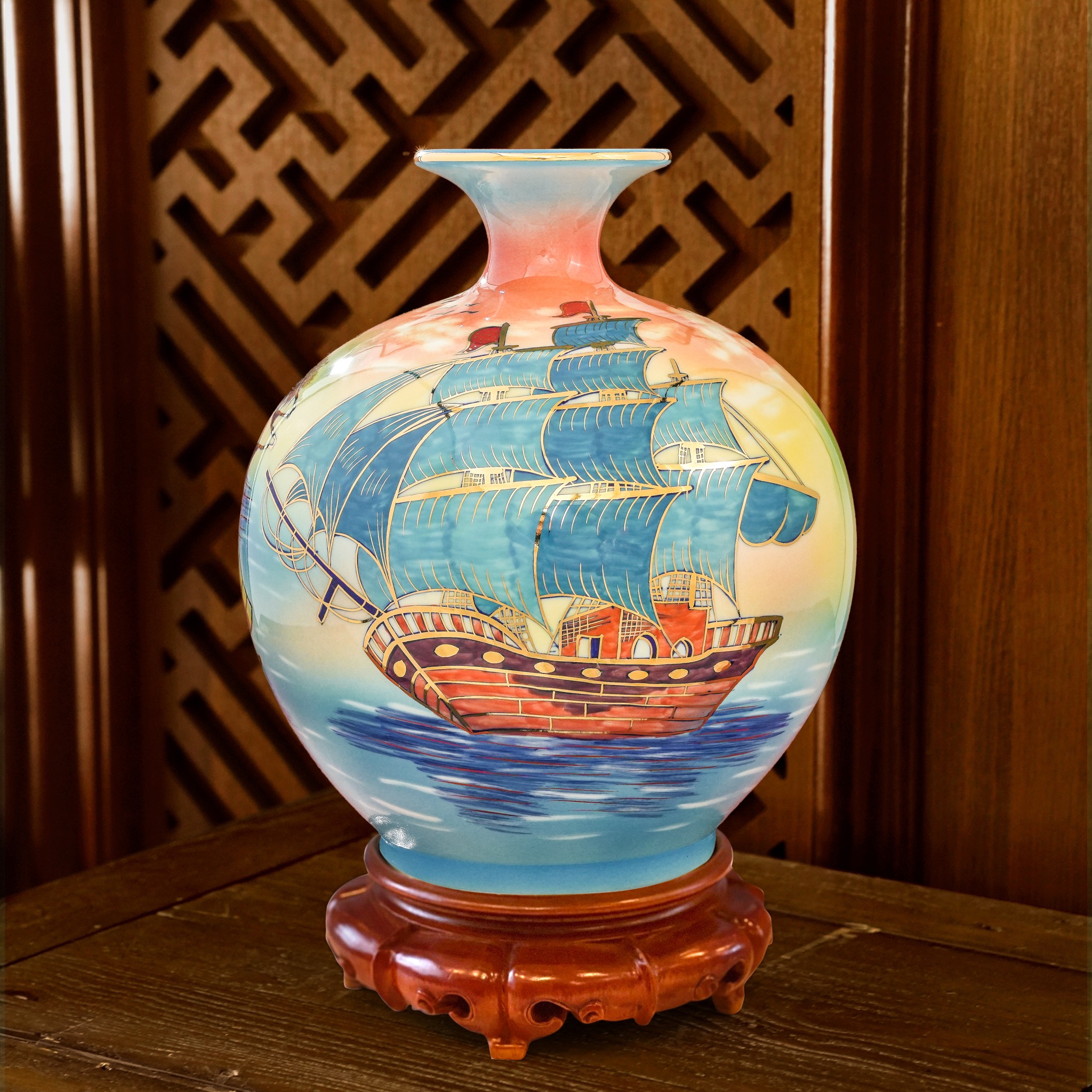 Giới thiệu sản phẩm Bình Hút Lộc Họa Kỹ 3D mới nhà Quang Hậu Ceramic 21 Binh hut loc hoa ky 3D Doc ban Quang Hau Ceramic 86