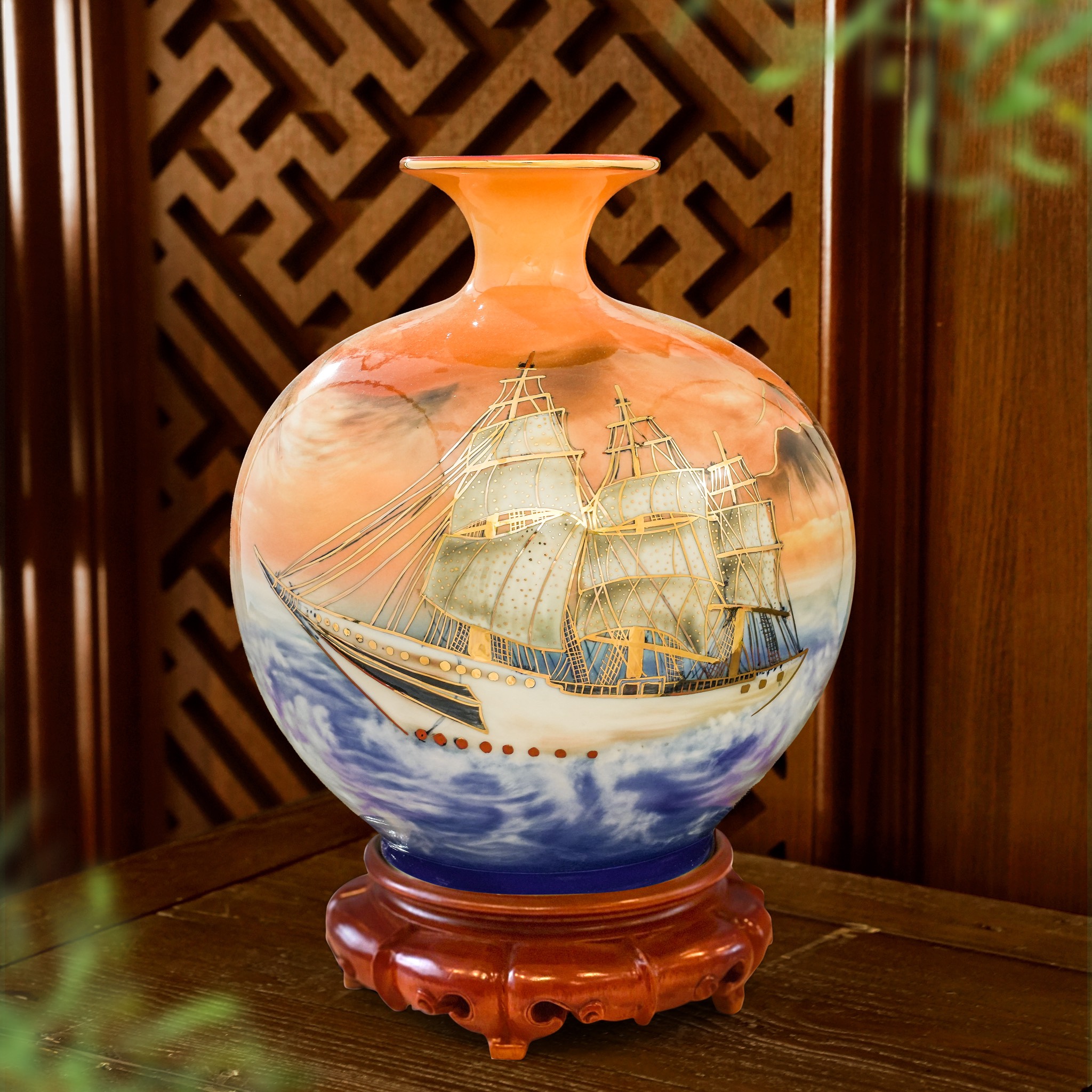 Giới thiệu sản phẩm Bình Hút Lộc Họa Kỹ 3D mới nhà Quang Hậu Ceramic 17 Binh hut loc hoa ky 3D Doc ban Quang Hau Ceramic 90