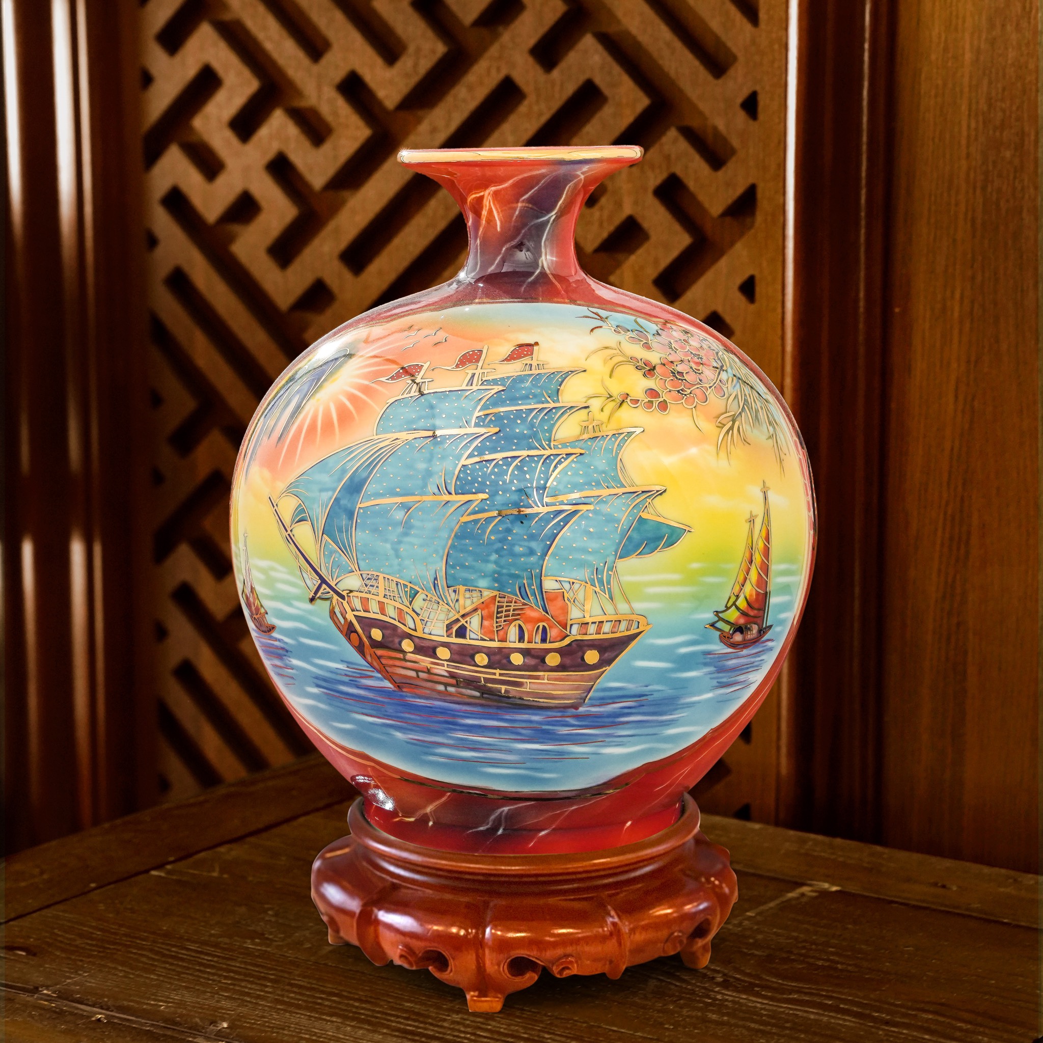 Giới thiệu sản phẩm Bình Hút Lộc Họa Kỹ 3D mới nhà Quang Hậu Ceramic 15 Binh hut loc hoa ky 3D Doc ban Quang Hau Ceramic 92