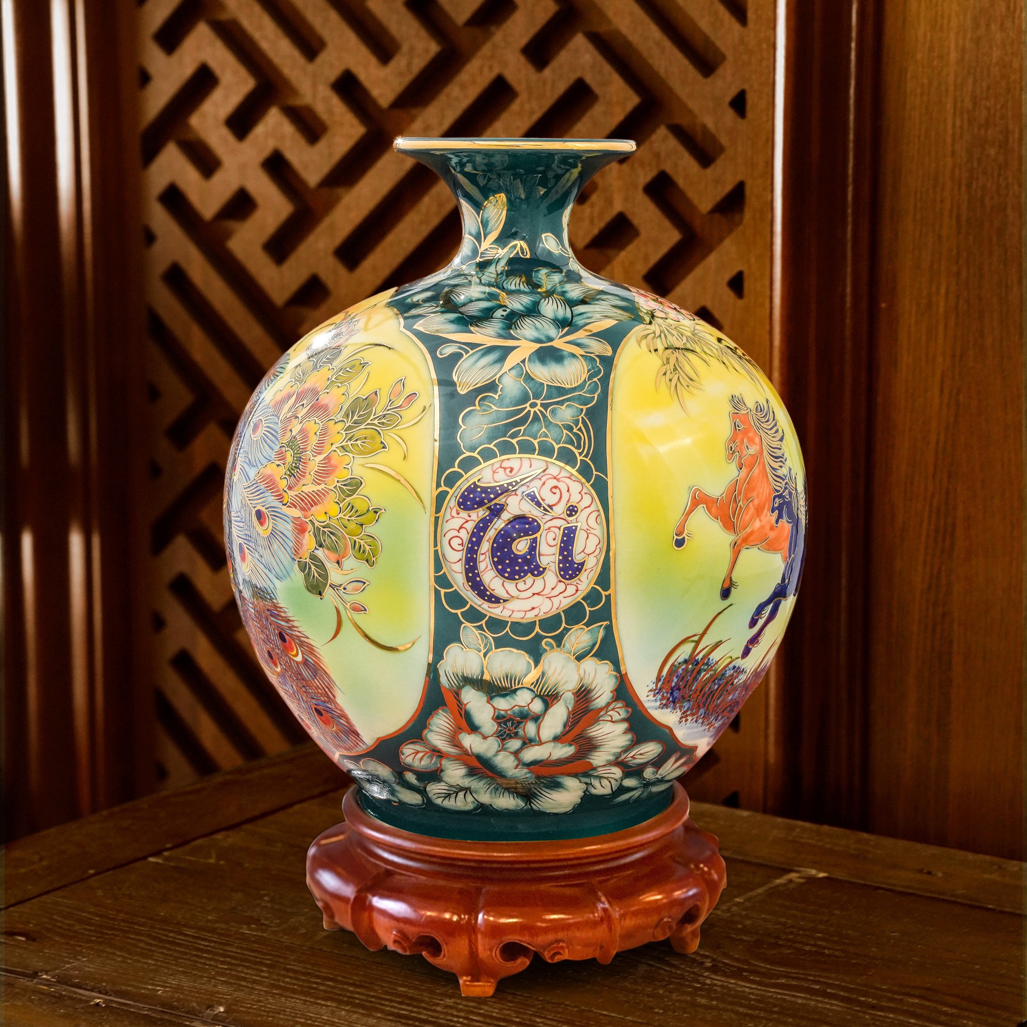 Giới thiệu sản phẩm Bình Hút Lộc Họa Kỹ 3D mới nhà Quang Hậu Ceramic 10 Binh hut loc hoa ky 3D Doc ban Quang Hau Ceramic 97