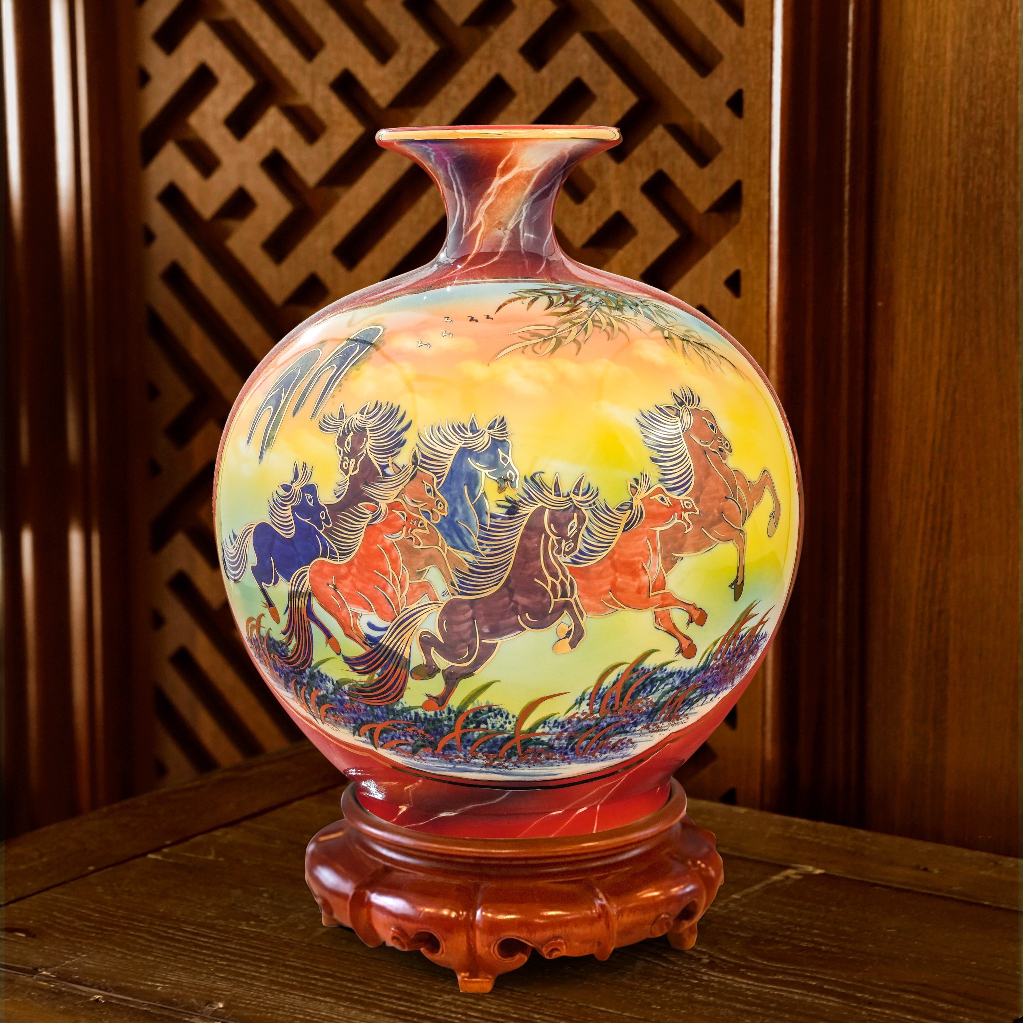 Giới thiệu sản phẩm Bình Hút Lộc Họa Kỹ 3D mới nhà Quang Hậu Ceramic 8 Binh hut loc hoa ky 3D Doc ban Quang Hau Ceramic 99